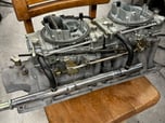 289-302 duel quad manifold -carbs  for sale $2,000 