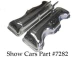 63-64-1/2 Chevrolet Valve covers w/drippers chrome set  for sale $499 