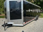 8.5 X 28 Race Car Toy Hauler Trailer 