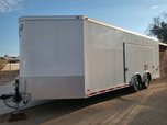 20' InTech All Aluminum Enclosed Car Trailer #6000 AXLES   for sale $18,000 