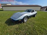 1981 Silver Blue Corvette Blue Interior  for sale $19,000 