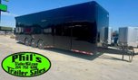 32 RAMP OVERS LATE MODEL RACE TRAILER LOADED EAXTRA HT 