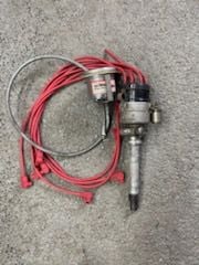Dual point Chevy distributor, with cable driven tachometer   for Sale $500 