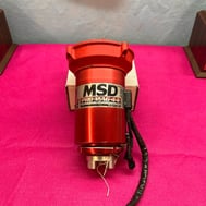 MSD Pro-Mag 44 Generator, CCW Rotation, Red, Band Clamp