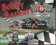 BOBBY GERHART RACING DRIVER DEVELOPMENT 