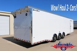 Enclosed Motortrac 2-Car Hauler/ Trailer by Wells Cargo
