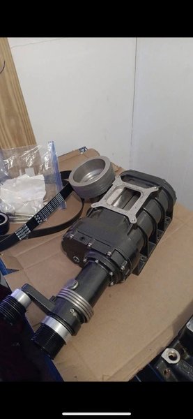 Complete SBC Weiand 177 Blower Kit – 10-Rib Drive  for Sale $3,000 