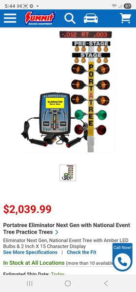 Portatree Full size LED with controller and reader board  for Sale $1,200 