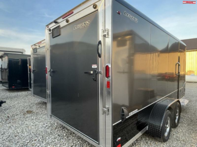 Legend Trailers 7x19 Deluxe V-Nose 6" Extra Height Blac  for sale $11,899 