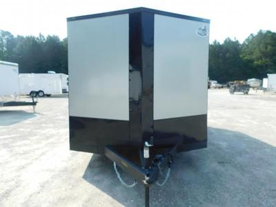 2024 Covered Wagon Trailers  Gold Series 8.5x18 Vnose Silver  for sale $9,395 