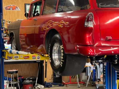 55 Chevy Wagon, one New “”BadAss”” b