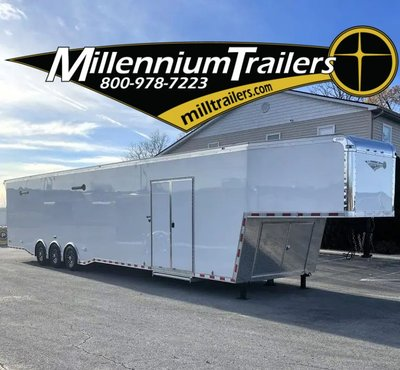 LOADED! 2026 48' Haulmark Edge GN w/Wide Ramp Door Opening 