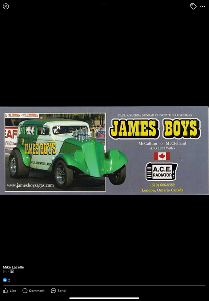 1933 Willy’s Jamesboys Gasser 