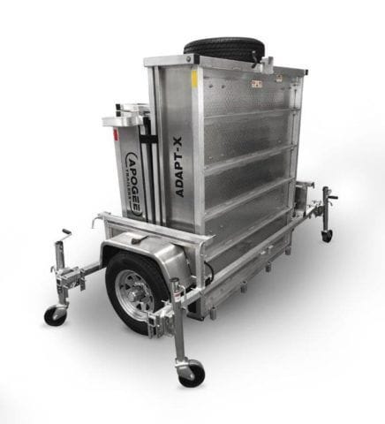 APOGEE Premium folding aluminum trailer 6x 12  for Sale $3,999 