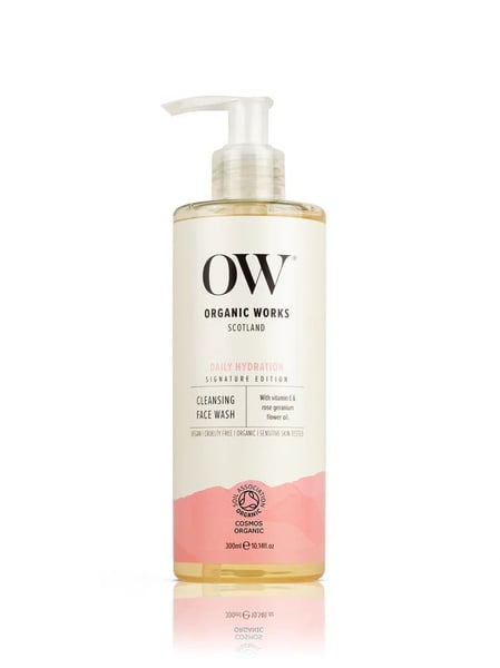 Organic Works Cleansing Face Wash for Daily Skincare Routine