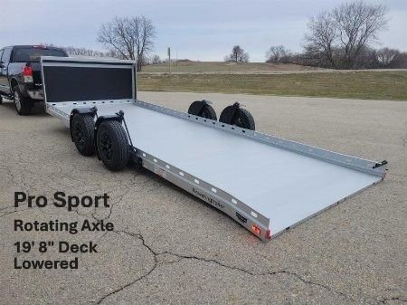 2026 Futura (anodized aluminum) Raise/Lower Race Car Trailer  for Sale $17,995 