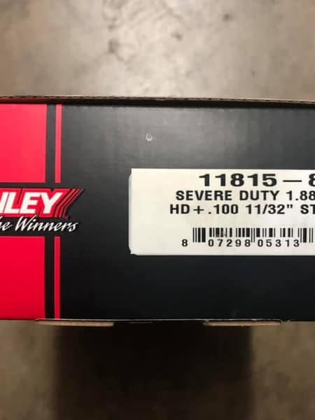 Manley BBC exhaust valves   for Sale $200 