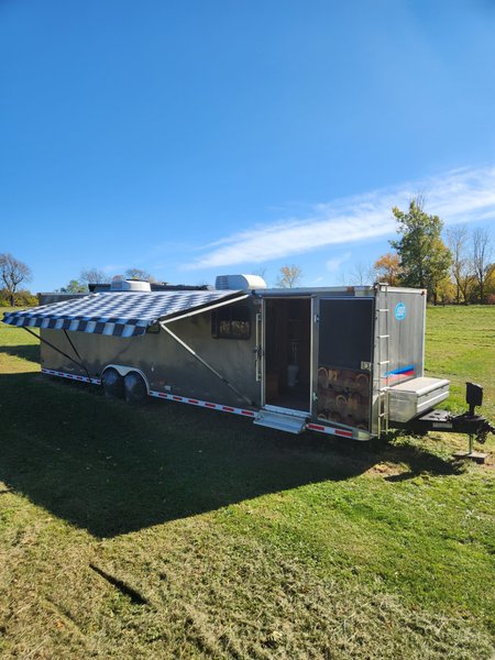 2011 Lark Enclosed Toy Hauler with Living Quarters  for Sale $11,950 