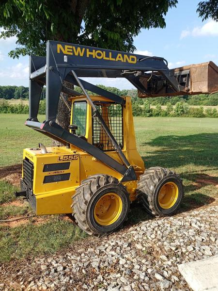 Restored L555 New Holland Skid Steer sale or trade 