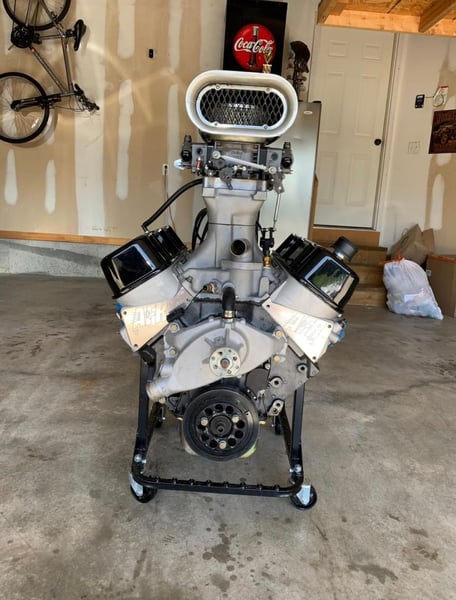 454/504 cubic inch high-performance Big Block Chevy engine.  for Sale $13,000 