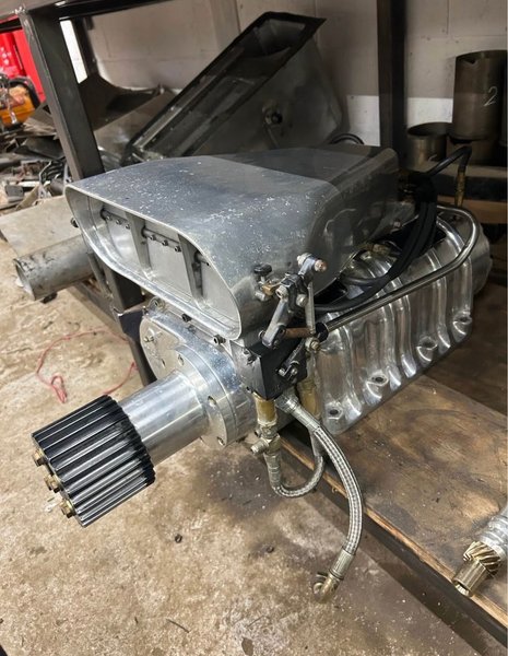 8/71 Hi-Helix Supercharger complete with Enderle Buzzard Cat  for Sale $3,000 
