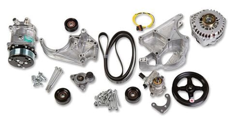 Accessory Sys. Drive Kit GM LS Engines, by HOLLEY, Man. Part