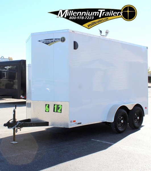 2025 6' x 12' Scout Enclosed Cargo Trailer w/Ramp Door 