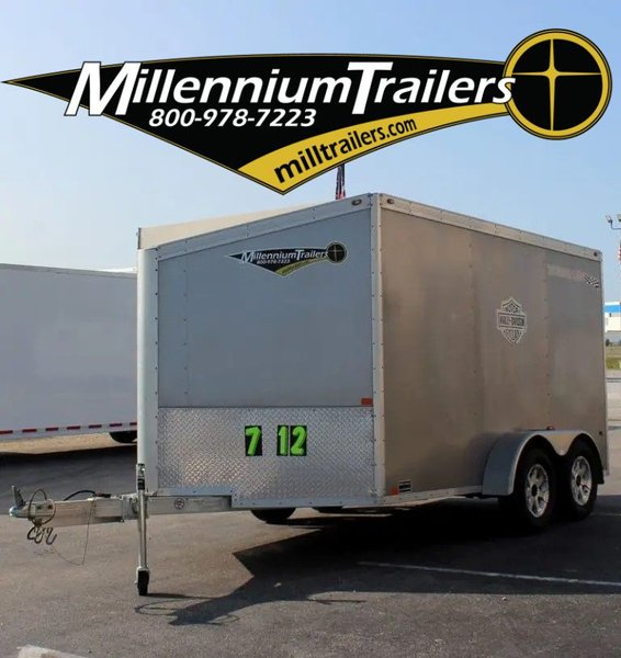 Used 2007 7' X 12' Renegade Cargo Trailer w/Ramp Door  for Sale $5,999 