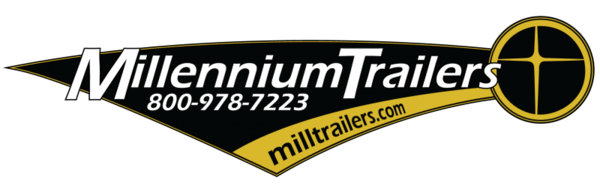 READY APRIL 24' Millennium Chrome Race Car Trailer 