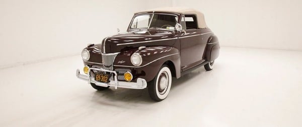 1941 Ford Super Deluxe Convertible  for Sale $32,500 