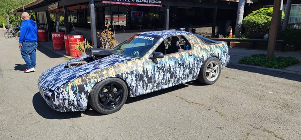 1987 Mazda RX7 Supercharged EFI V8  for Sale $13,000 
