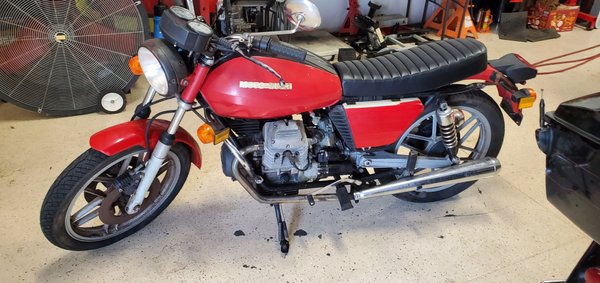 1981 Moto Guzzi Barn Find Runs Great