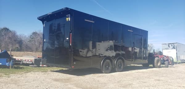 8.5x24 14k black Carhauler race ready Enclosed Cargo  for Sale $28,995 