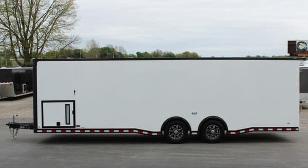 READY MAY 28' 2022 Extreme  Car Hauler w/Black-Out Pkg. 