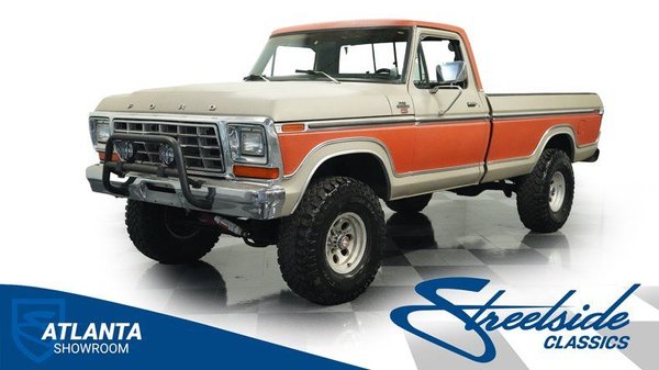 1978 Ford F-150 Ranger XLT 4x4  for Sale $28,995 