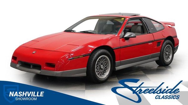 1986 Pontiac Fiero GT  for Sale $16,995 