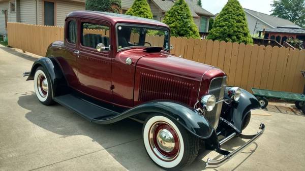 1932 Ford 5 Window Coupe for Sale $60,000