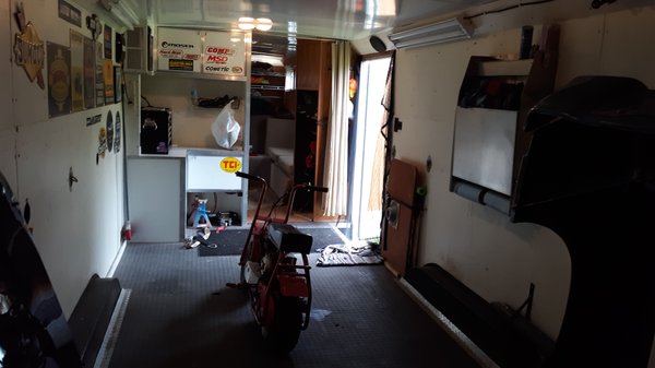 36 foot gooseneck Wells Cargo with living quarters for Sale $11,500
