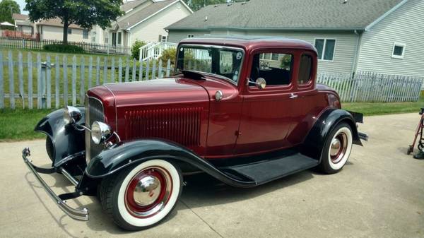 1932 Ford 5 Window Coupe for Sale $60,000