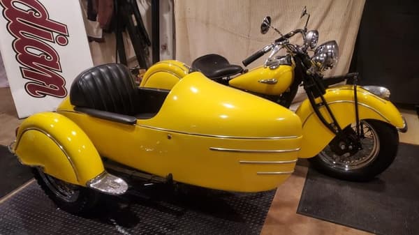 1940 Indian Four Motorcycle w Sidecar  for Sale $89,000 
