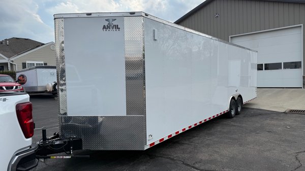2025 Anvil 30 Ft. V-Nose Enclosed Car/Racing Trailer 