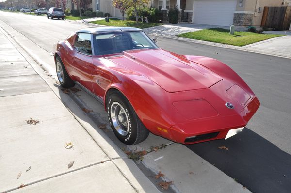 Red 73' Vette  for Sale $8,880 