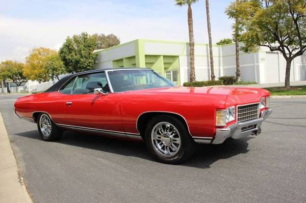 1971 Chevrolet Impala Sport Coupe for Sale $25,900
