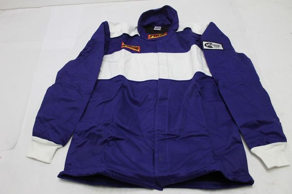 RCI & RACEQUIP RACE JACKET Fire RED & BLUE SFI Racin