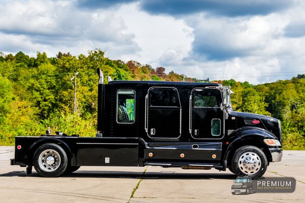 2008 PETERBILT 335 SCHWALBE STRETCH HAULER  for Sale $135,000 