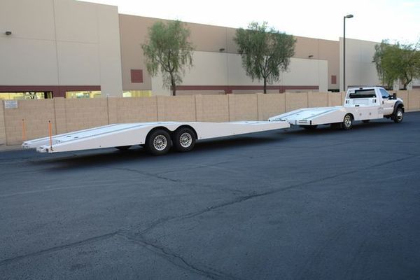 2016 Ford F-550 Hodges Ramp Truck & Trailer for Sale $59,950