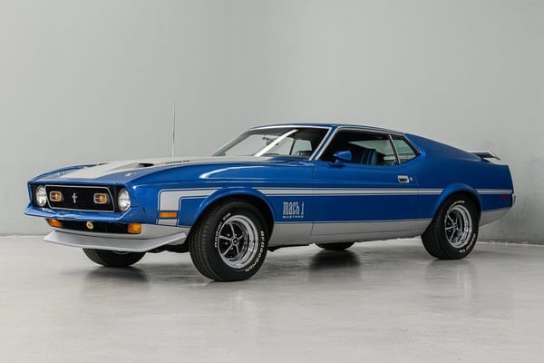 1971 Ford Mustang Mach I 429 SCJ Drag Pack  for Sale $98,995 