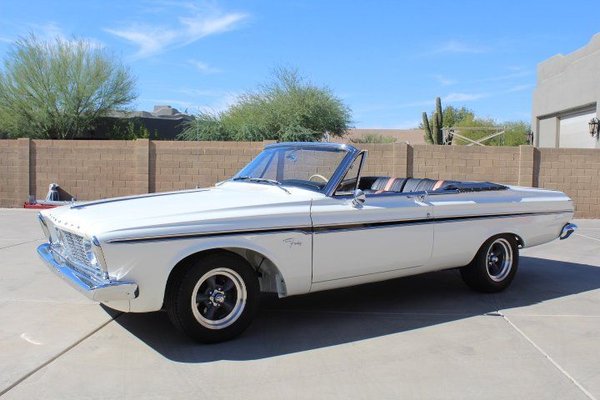 1963 PLYMOUTH FURY CONVERTIBLE 426 MAX WEDGE for Sale $52,000