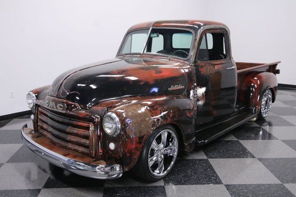 1952 GMC 3100 5 Window Patina for Sale $27,995