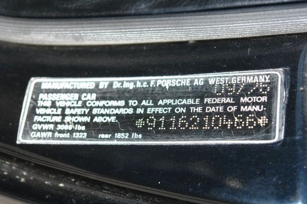 1976 Porsche 911-S for Sale $44,950